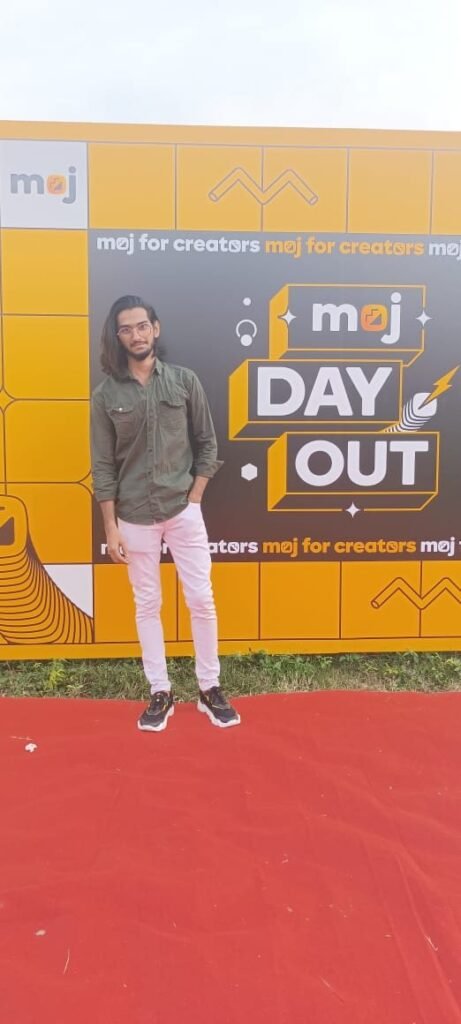 Shaik Gaffar Ali at Moj Day Out, the Moj for Creators event